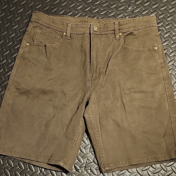 JD Collection Other - JD Collection Men's Brown Flat Front Shorts Size 36